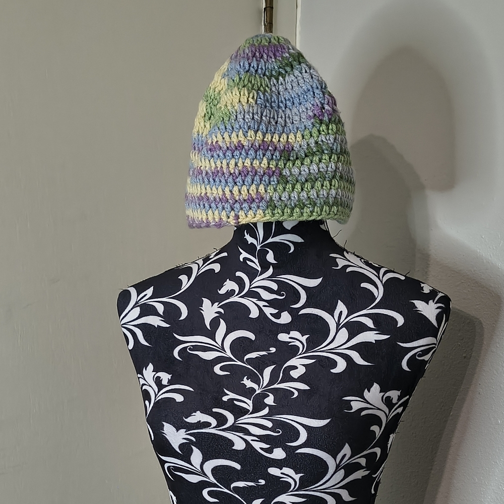 Multicolor Knit Beanie